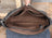 Full Grain Leather Messenger Bag Mens Leather Shoulder Bag Vintage Handmade Crossbody Bag Satchel RockCow Leather Studio