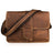 Full Grain Leather Messenger Bag Vintage Leather Shoulder Bag For Men Leather Crossbody Bag RockCow Leather Studio