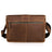 Full Grain Leather Messenger Bag Vintage Leather Shoulder Bag For Men Leather Crossbody Bag RockCow Leather Studio