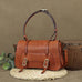 Full Grain Leather Shoulder Bag For Women Small Leather Handbag Vintage Everyday Leather Bag Women Leather Purse RockCow Leather Studio