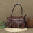 Full Grain Leather Shoulder Bag For Women Small Leather Handbag Vintage Everyday Leather Bag Women Leather Purse RockCow Leather Studio
