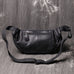 Full Grain Leather Sling Bag Leather Waist Bag Mens Handmade Leather Crossbody Bag Chest Pack RockCow Leather Studio