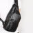 Full Grain Leather Sling Bag Mens Leather Chest Pack Stylish Leather Chest Bag JMD4004 RockCow Leather Studio