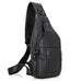 Full Grain Leather Sling Bag Mens Leather Chest Pack Stylish Leather Chest Bag JMD4004 RockCow Leather Studio