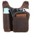 Full Grain Leather Tactical Bag Mens Leather Crossbody Pack Messenger Bag Vintage Satchel Organizer Pouch RockCow Leather Studio