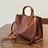 Full Grain Leather Tote Bag Casual Leather Shoulder Bag Stylish Women Leather Handbag Gift for Her RockCow Leather Studio