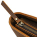 Full Grain Leather Tote Bag Handcrafted Office Bag Leather Shoulder Bag Women Tote With Zipper Outside Pocket RockCow Leather Studio
