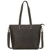 Full Grain Leather Tote Bag Handcrafted Office Bag Leather Shoulder Bag Women Tote With Zipper Outside Pocket RockCow Leather Studio