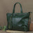 Full Grain Leather Tote Bag Handmade Leather Bag Everyday Bag Vintage Women Leather Shoulder Bag Handbag RockCow Leather Studio