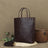 Full Grain Leather Tote Bag Women Leather Purse Leather Shopping Bag Woman Shoulder Bag Everyday Use Tote RockCow Leather Studio