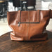 Full Grain Leather Tote Bag Women Leather Purse Leather Work Student Bag T21017 RockCow Leather Studio