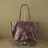 Full Grain Leather Tote Classic Everyday Use Tote Bag Work Student Bag Leather Shoulder Bag For Women RockCow Leather Studio