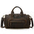 Full Grain Leather Travel Bag Handmade Leather Duffle Bag Mens Overnight Bag Weekender Bag RockCow Leather Studio