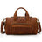 Full Grain Leather Travel Bag Handmade Leather Duffle Bag Mens Overnight Bag Weekender Bag RockCow Leather Studio