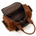 Full Grain Leather Travel Bag Handmade Leather Duffle Bag Mens Overnight Bag Weekender Bag RockCow Leather Studio
