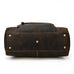 Full Grain Leather Travel Bag Handmade Leather Duffle Bag Mens Overnight Bag Weekender Bag RockCow Leather Studio
