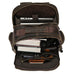Full Grain Leather Travel Bag Large Leather Backpack For Men Backpack School Bag Leather Daypack Men Office Backpack RockCow Leather Studio