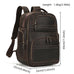 Full Grain Leather Travel Bag Large Leather Backpack For Men Backpack School Bag Leather Daypack Men Office Backpack RockCow Leather Studio