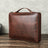 Full Grain Leather Travel Cable Organizer Bag Travel Electronics Accessories Bag Leather Tech Organizer RockCow Leather Studio