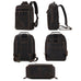 Full Grain Men's Leather Backpack Retro 15-inch Laptop Backpack Handcrafted Cow Leather Backpack RockCow Leather Studio