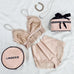 Round Lingerie Case, Pink/Blush Bag-all