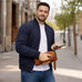 Lupus Leather Clutch Bag - LuggageDesigners
