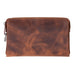 Lupus Leather Clutch Bag - LuggageDesigners