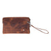 Lupus Leather Clutch Bag - LuggageDesigners