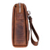 Lupus Leather Clutch Bag - LuggageDesigners