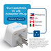 USA, Canada Travel Adapter - Type B - 3 Pack (GP-5) Ceptics