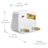 International Travel Adapter Plug Set - 5 pcs (GP-5PK) - Grounded Ceptics