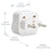 International Travel Adapter Plug Set - 5 pcs (GP-5PK) - Grounded Ceptics