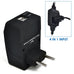 European Travel Adapter - Type C - 4 in 1 - 2 USB Ports (GP4-9C) Ceptics