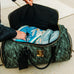 Green Camo Weekender Duffle Bag Sole Premise