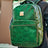 Emerald Green Leather Commuter Bag (XL Design) Sole Premise
