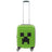 Minecraft Creeper Big face 21.5" Expandable Carry-On Spinner Luggage by FŪL Ful Luggage