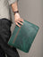 Green Laptop Sleeve Classy Leather Bags