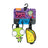 Invader Zim GIR & Taco Luggage Tag 2-Piece Set Ful Luggage