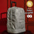 Grey Leather Carry-On Patented Roller Bag (Only 150 Made) Sole Premise