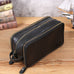 Groomsmen Gift Personalized Leather Toiletry Bag Waterproof Leather Dopp Kit Men's Shaving Kit, Christmas Gift RockCow Leather Studio