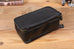 Groomsmen Gift Personalized Leather Toiletry Bag Waterproof Leather Dopp Kit Men's Shaving Kit, Christmas Gift RockCow Leather Studio
