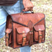 The Multi Pockets Classy Leather Bags