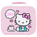 Hello Kitty All-Over Print Backpack with Detachable Lunchbox & 3D Charm Ful Luggage