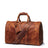 The Brandt Weekender | Small Leather Duffle Bag STEEL HORSE LEATHER