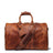 The Brandt Weekender | Small Leather Duffle Bag STEEL HORSE LEATHER