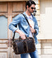 Dublin Leather Backpack Briefcase 2-in-1 Classy Leather Bags
