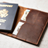 Priam Handmade Leather Passport Cover STEEL HORSE LEATHER
