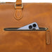 Handcrafted Leather Weekender Bag Retro Full Grain Leather Duffle Bag Mens Leather Carry-on Bag Large Vacation Holidays Travel Bag RockCow Leather Studio