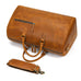 Handcrafted Leather Weekender Bag Retro Full Grain Leather Duffle Bag Mens Leather Carry-on Bag Large Vacation Holidays Travel Bag RockCow Leather Studio