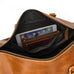 Handcrafted Leather Weekender Bag Retro Full Grain Leather Duffle Bag Mens Leather Carry-on Bag Large Vacation Holidays Travel Bag RockCow Leather Studio